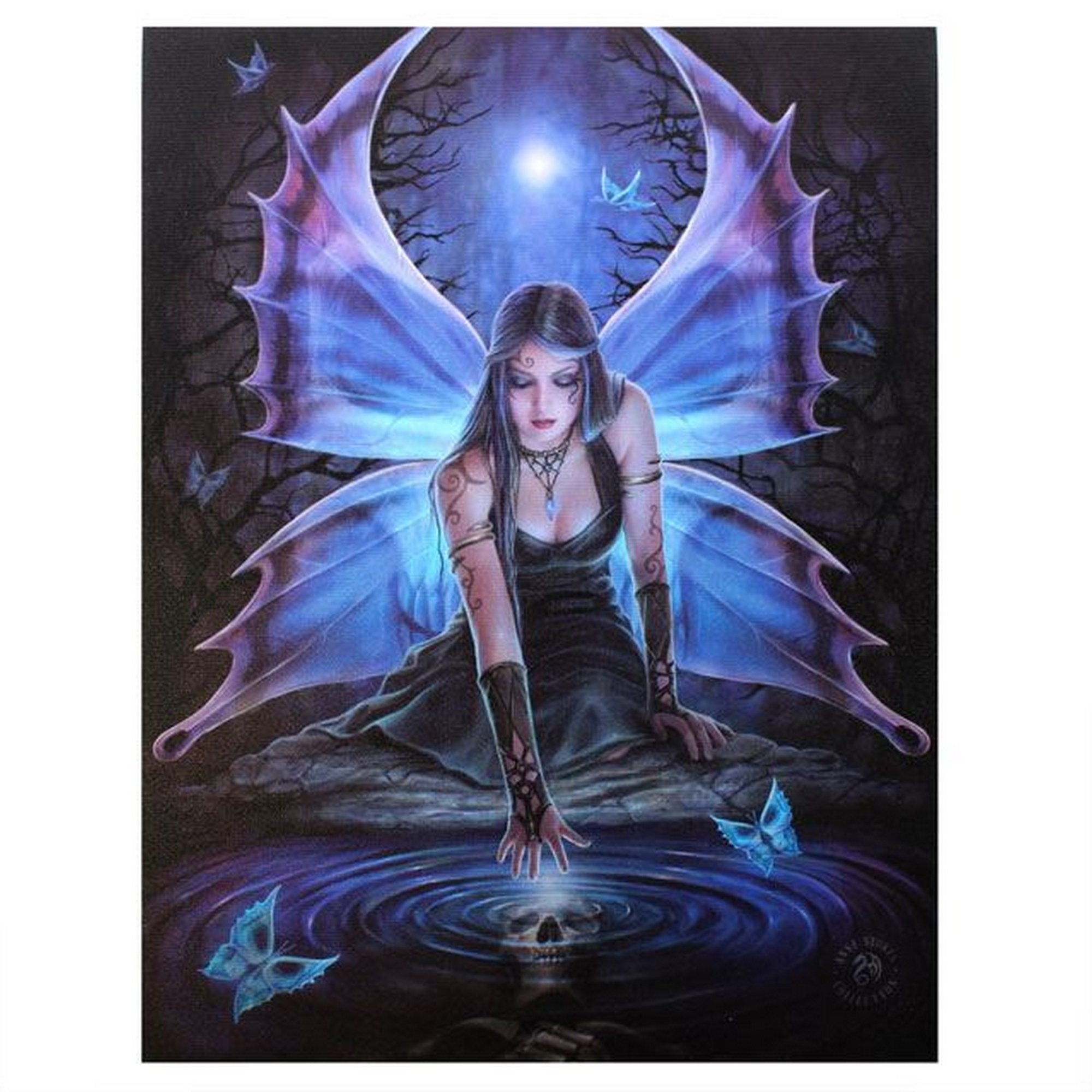 Anne Stokes Immortal Flight Canvas Print By Anne Stokes 7 x 10