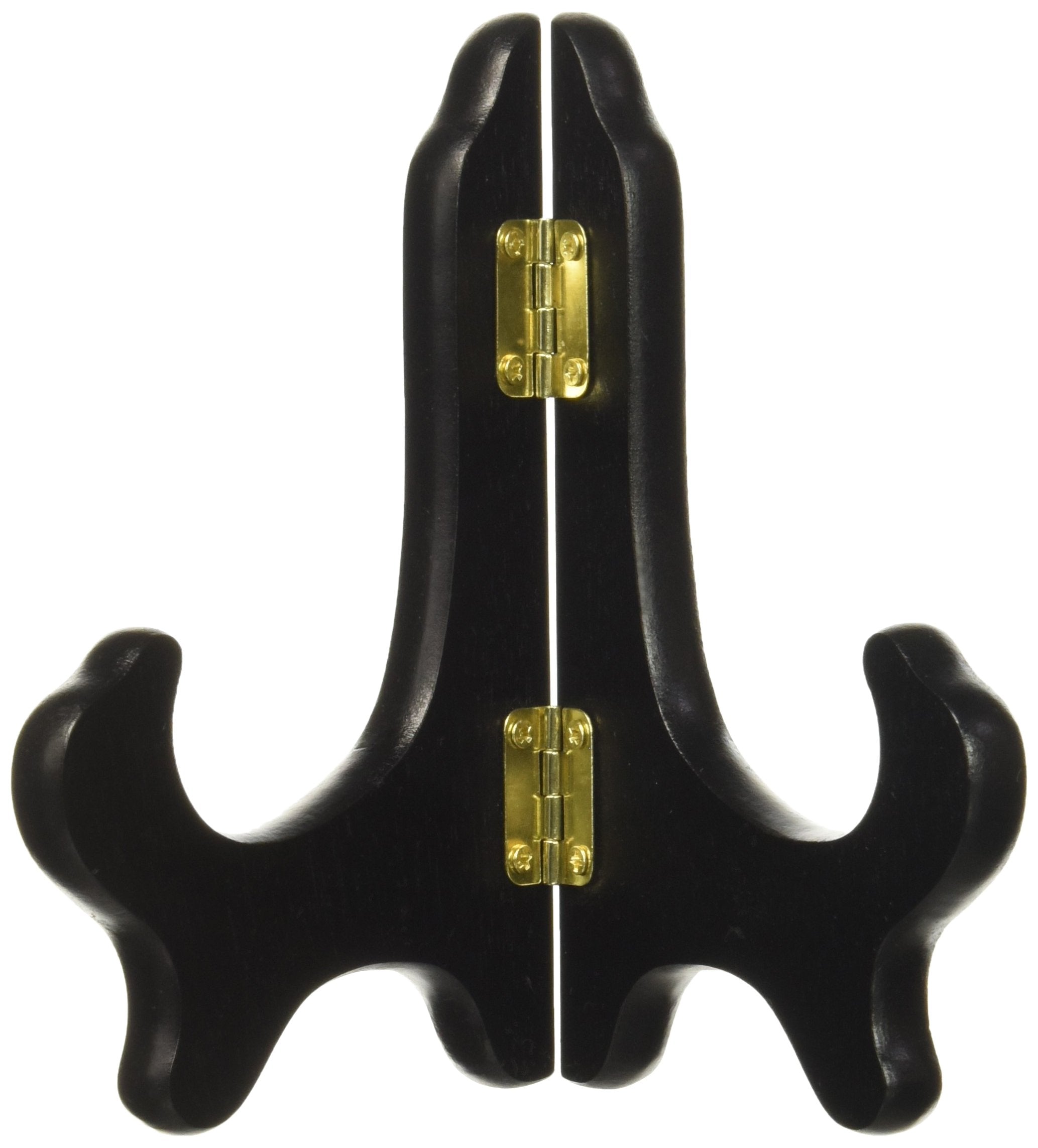 TRIPAR 23-1205B 5.29 Inch Ebony Wood Plate Stand