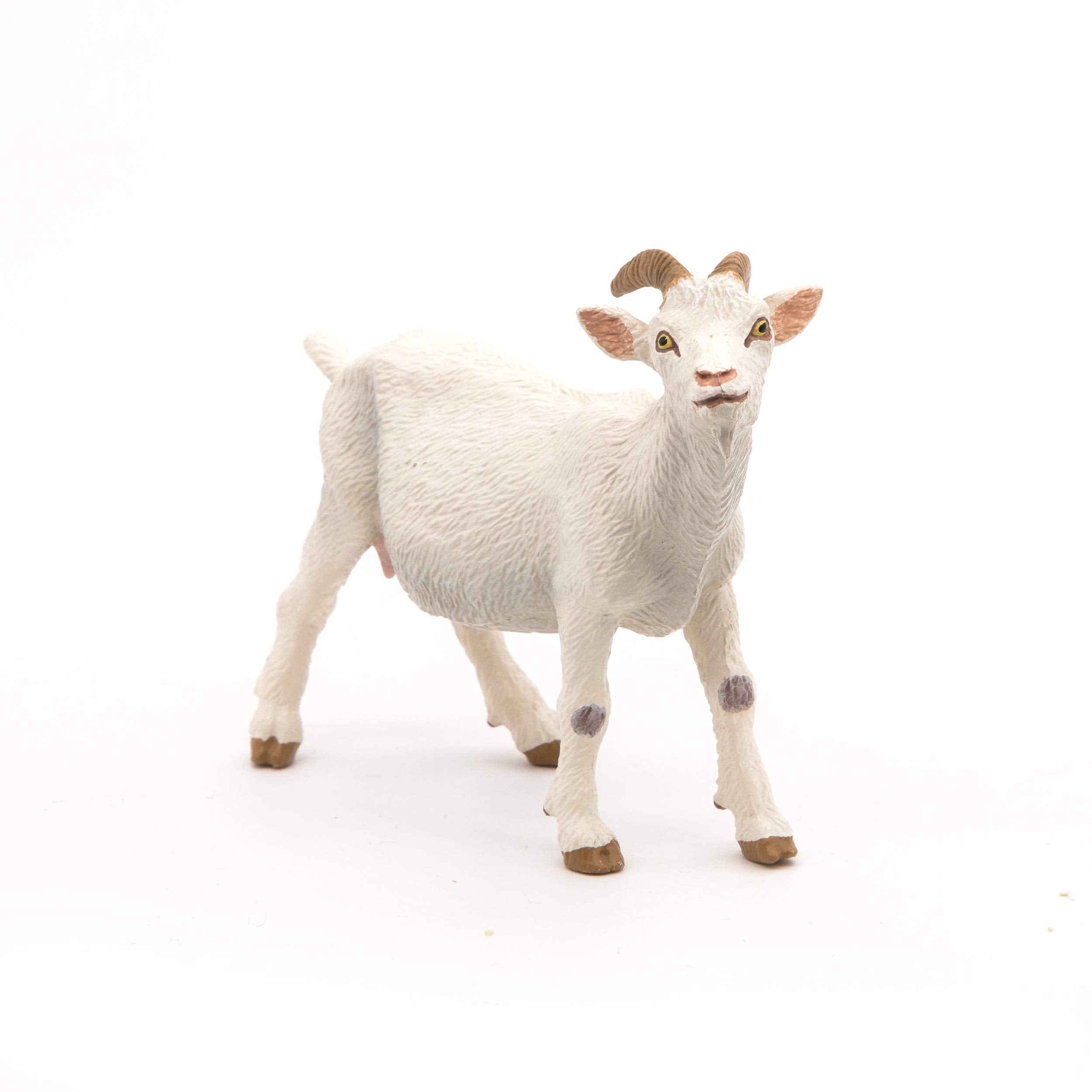 Papo "White Nanny Goat" Figure