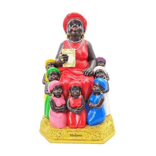 Powerful Madama Statue La Madama Statue Madama with Seven Children Statue Madama Estatua Catholic Statue