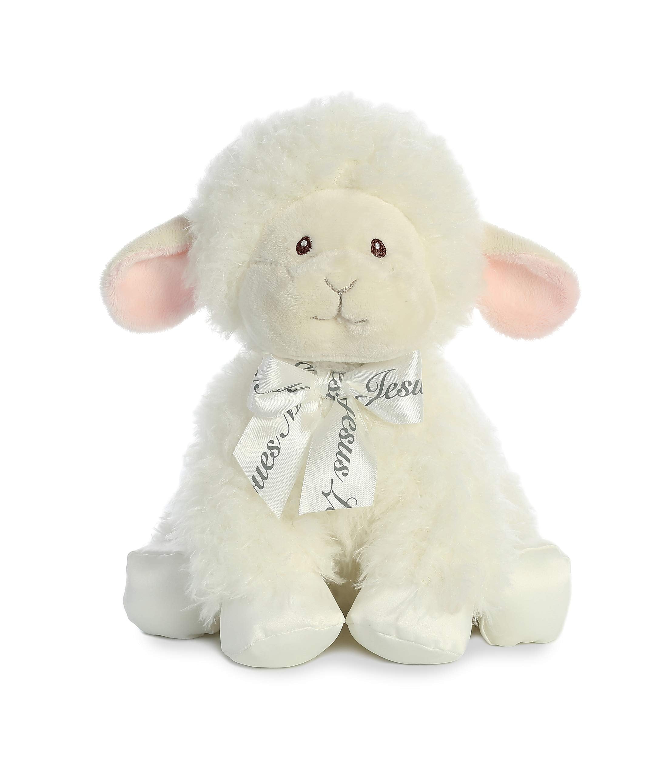 Aurora Baby Blessings Wind Up Musical Plush, Lamb, 12"