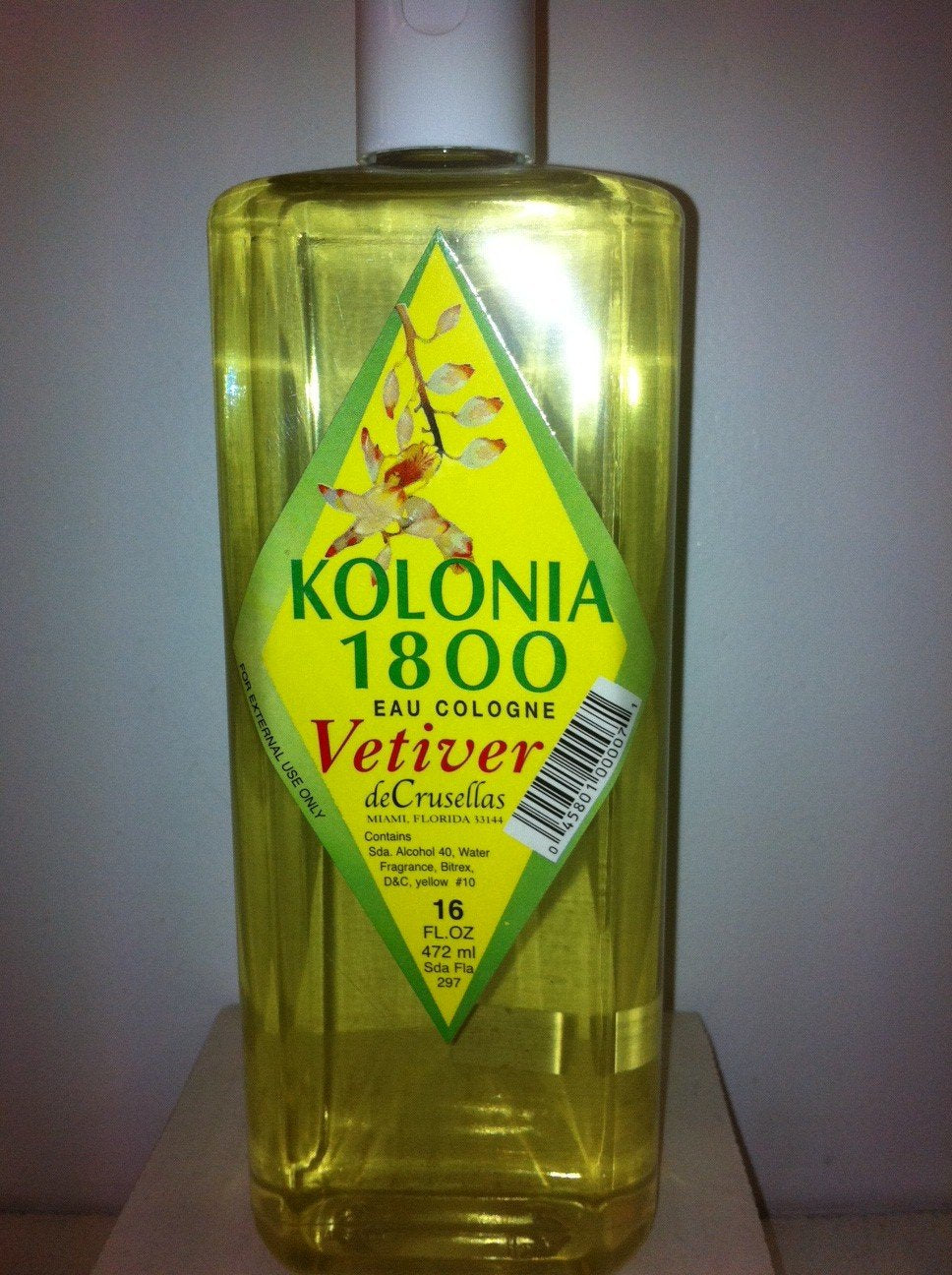 Crusellas Kolonia 1800 Vetiver Cologne 16 fl oz