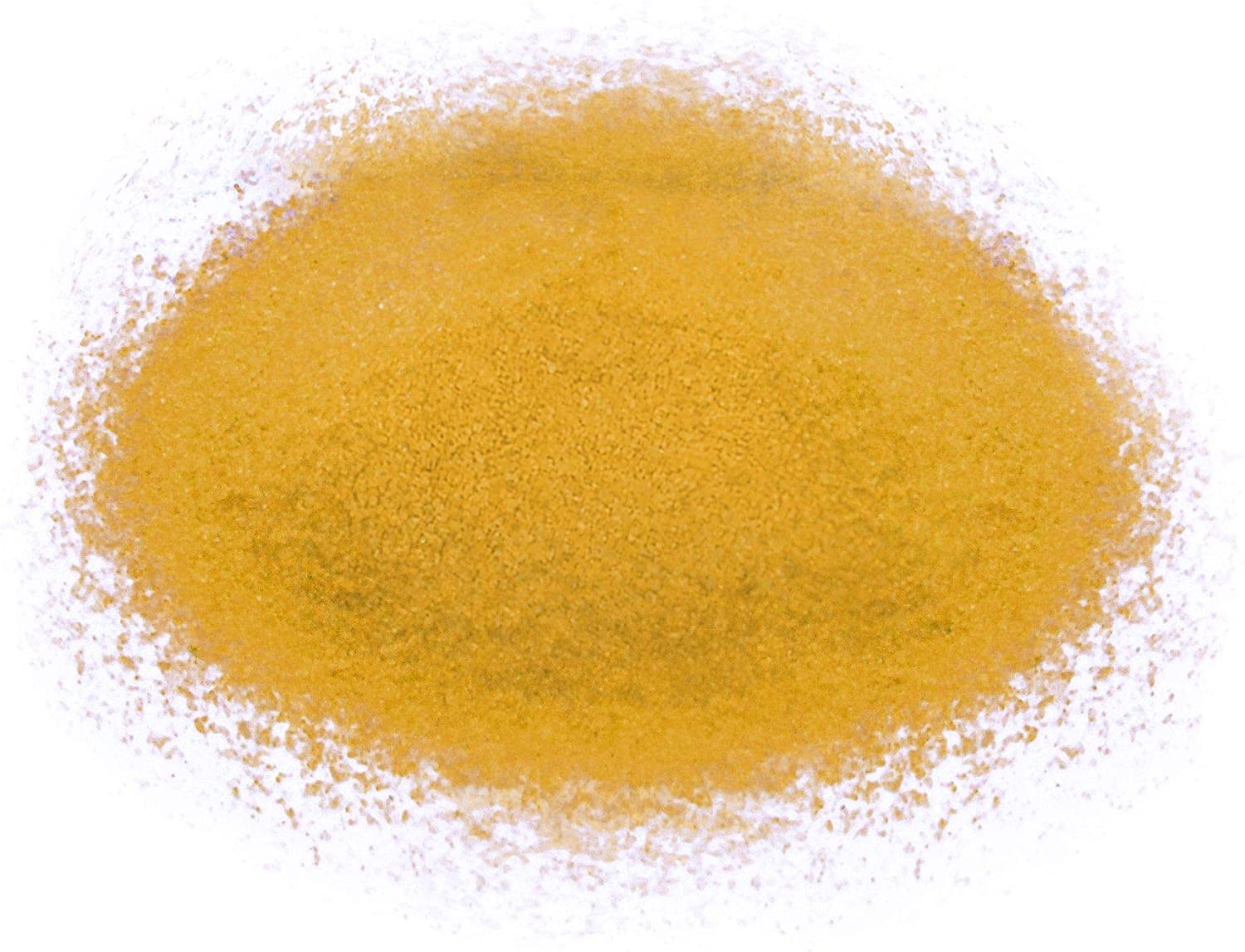 Incense Sand 1 Pound - for Incense Burners, Crafts, Sand Gardens, Unity Sand, Decoration, and More (Yellow)