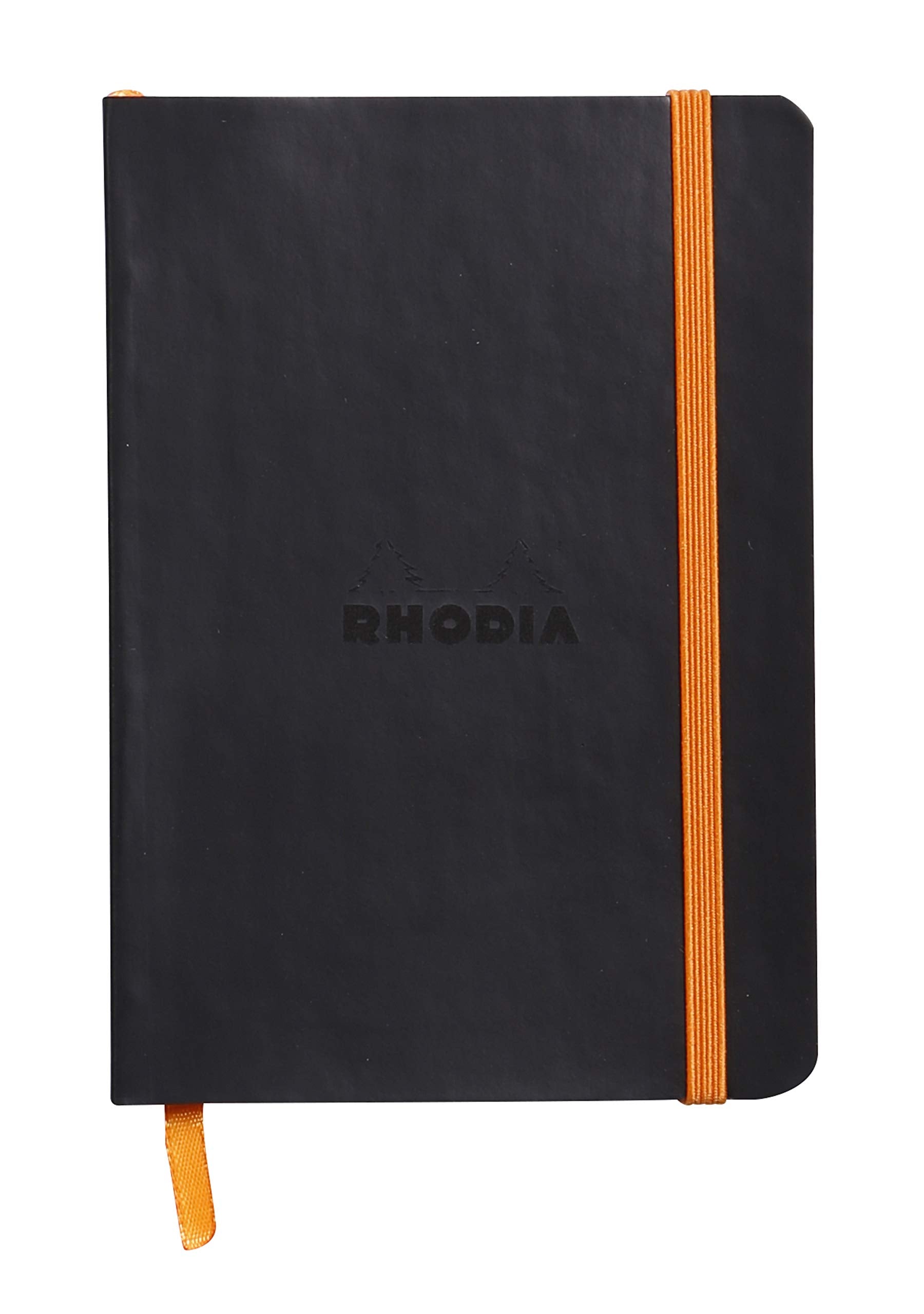 Rhodia Rhodiarama Soft Notebook - 72 Lined Sheets - 4 x 5 1/2 - Black