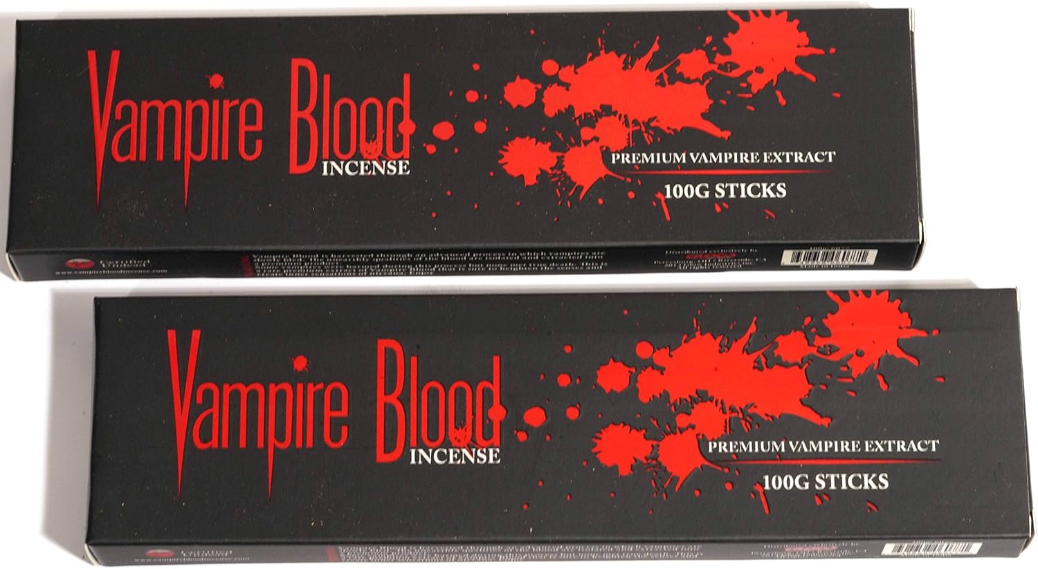 (2-PACK) Devils Garden Original Vampire Blood Incense 100 Grams (Approximately 80-90 Sticks)