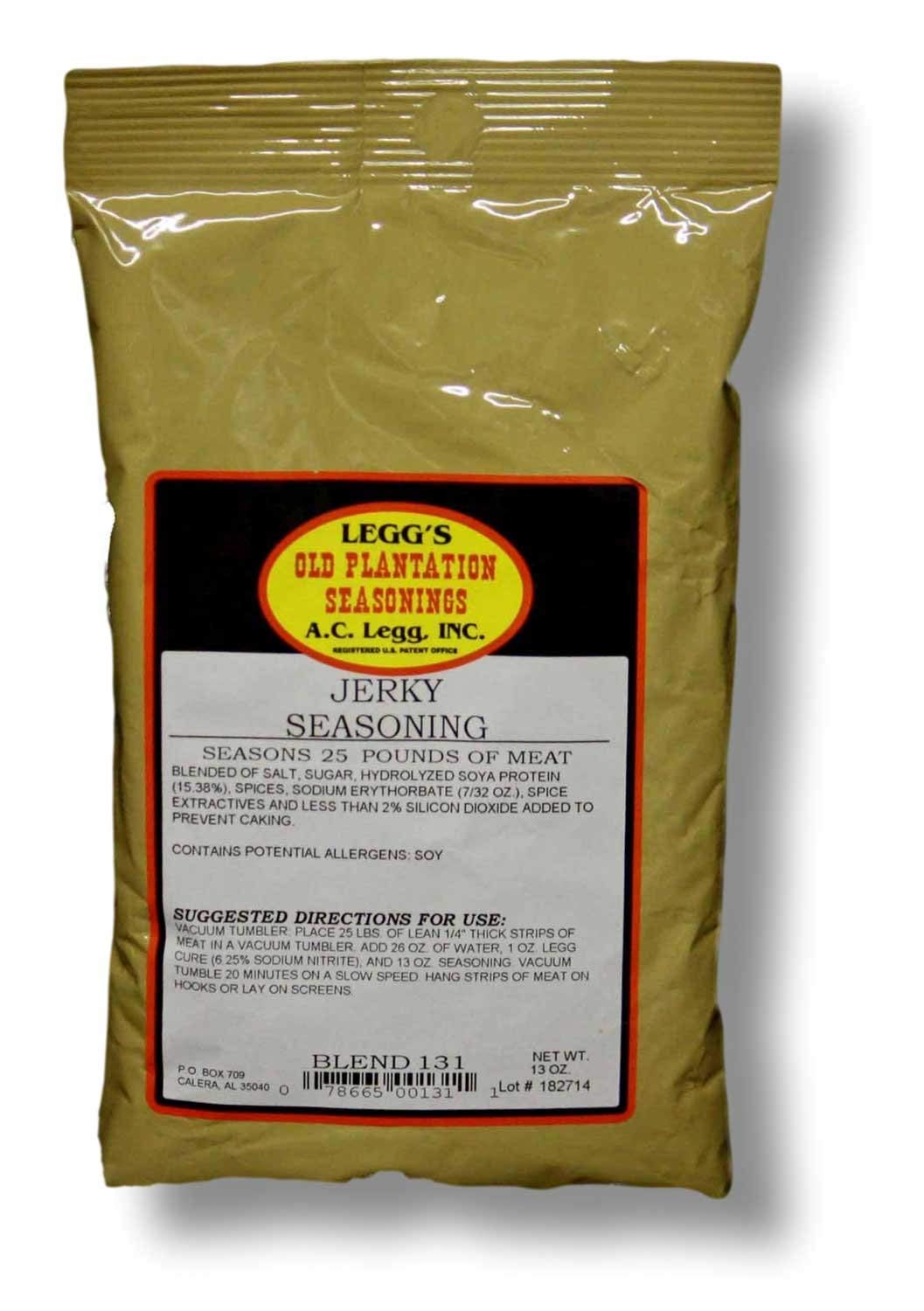 AC Legg Jerky Seasoning 13 Ounce