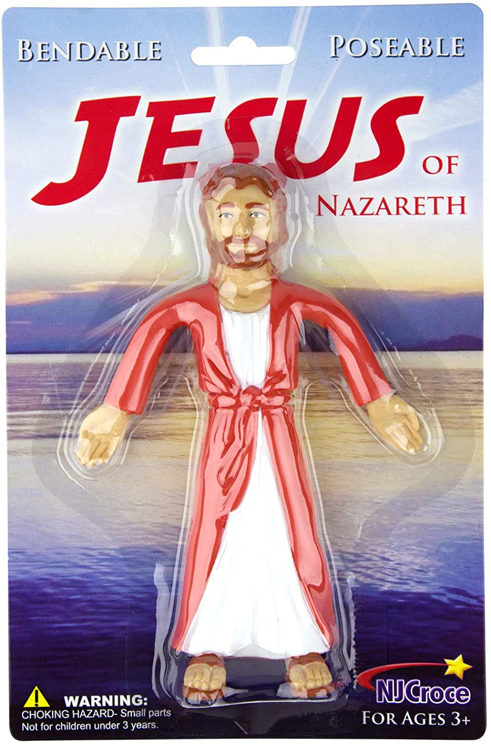 Jesus of Nazareth Bendable Figure 6"