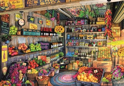 Educa Children's 2000 The Farmers Market Puzzle