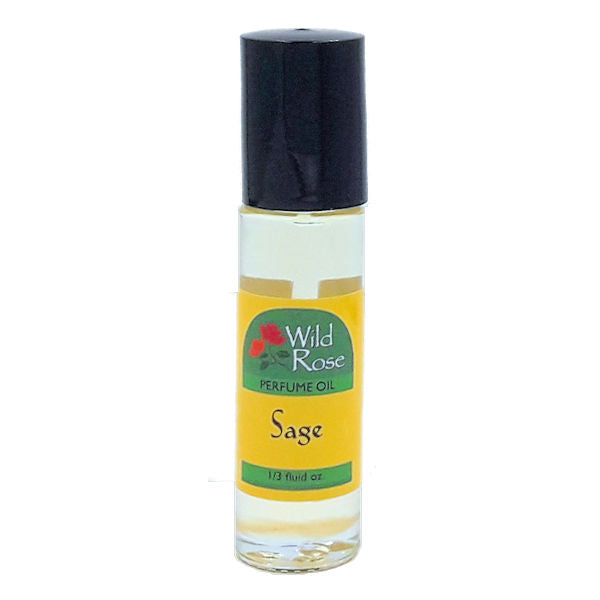 Wild Rose Sage Roll-On Perfume Oil 1/3 Ounce