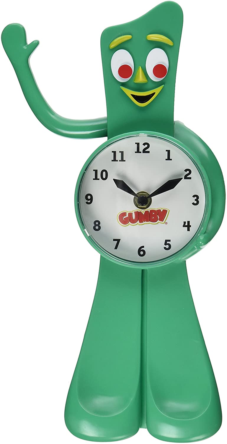 Gumby 3D Animated Wall Clock