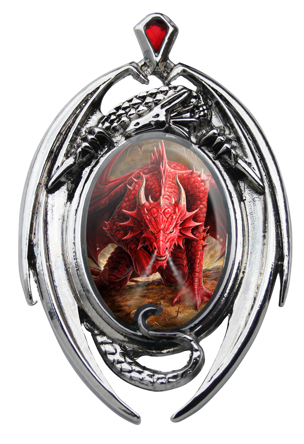 Eastgate Resource Dragons Lair Cameo Pendant