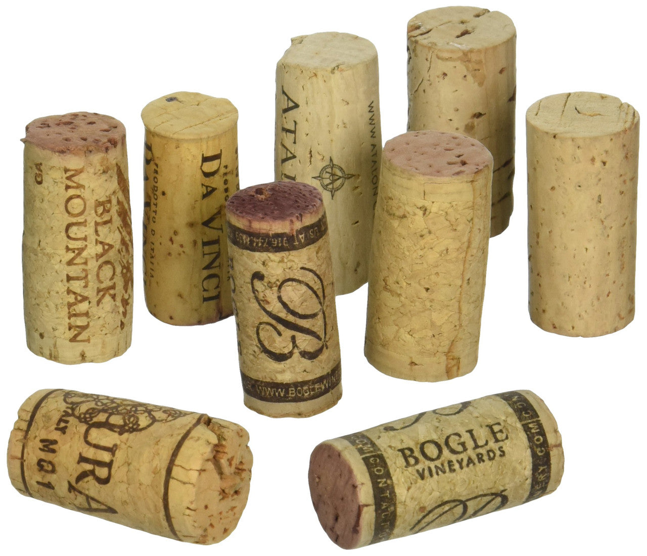 Premium Recycled Corks, Natural Wine Corks From Around the Us - 500 Count