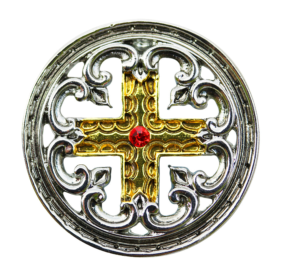 Eastgate Resource Engrailed Cross for the Meaning of Life Pendant