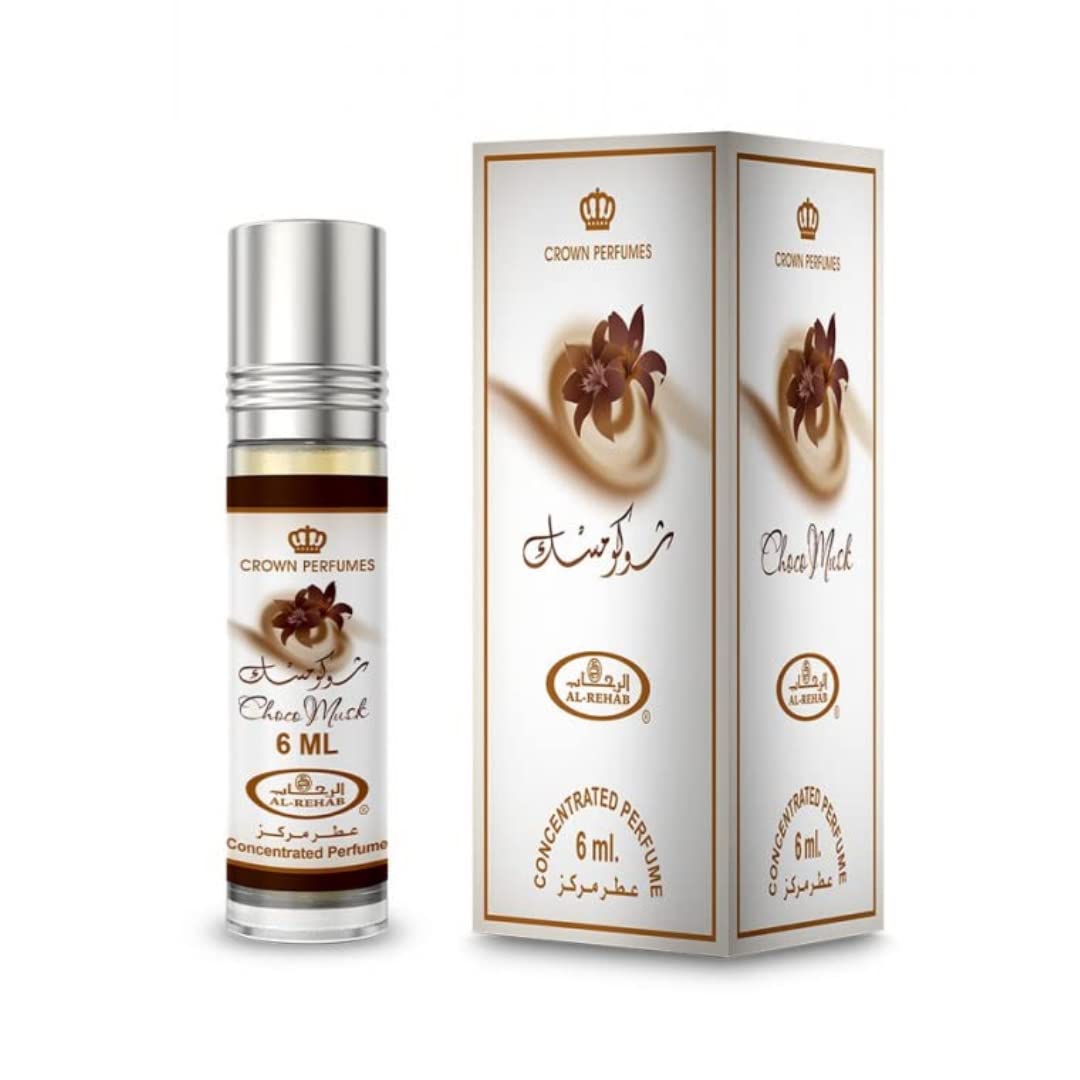 Al-Rehab Choco Musk Roll On Perfume Oil 6 mL