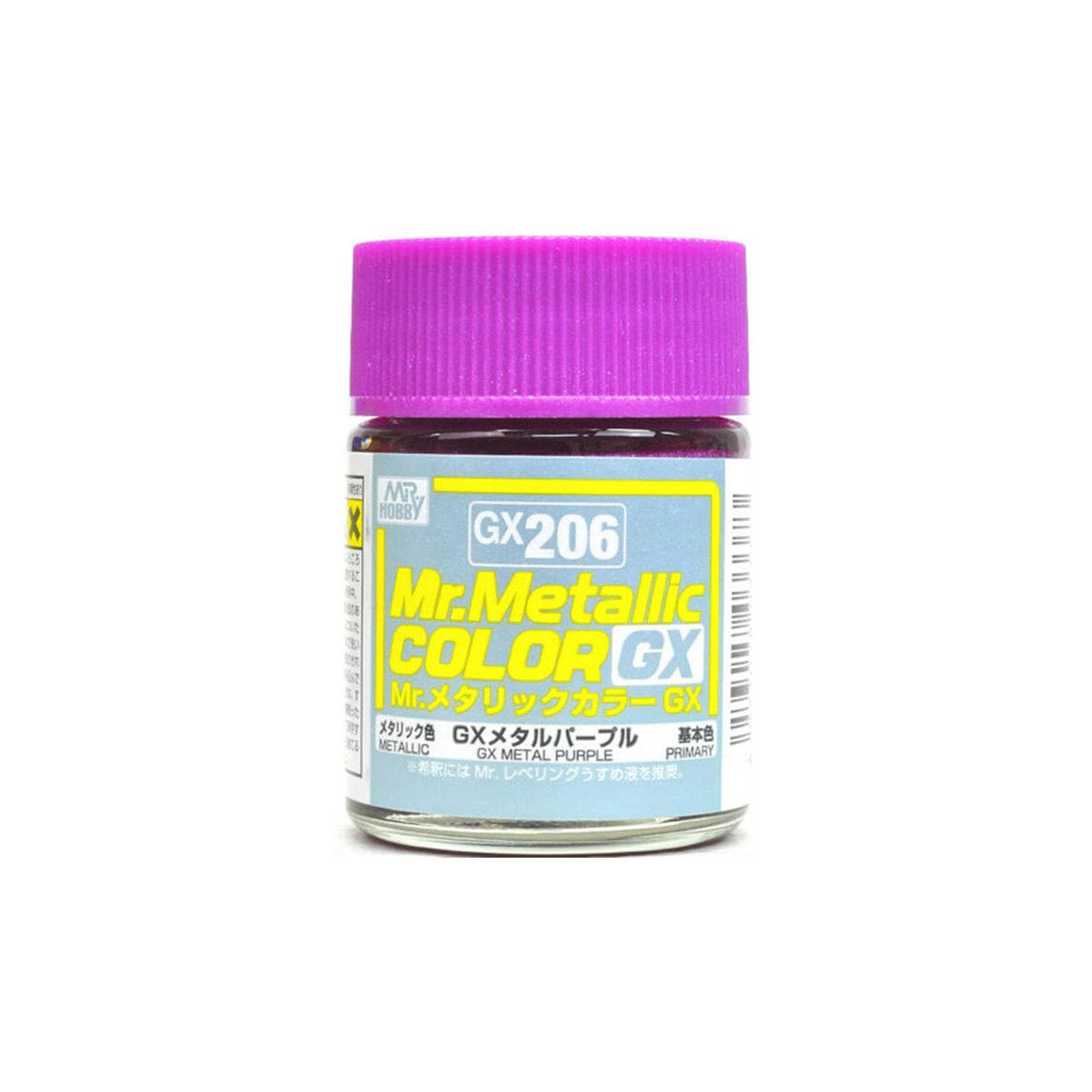 GX206 Metallic Purple 18ml GSI Mr. Color GX