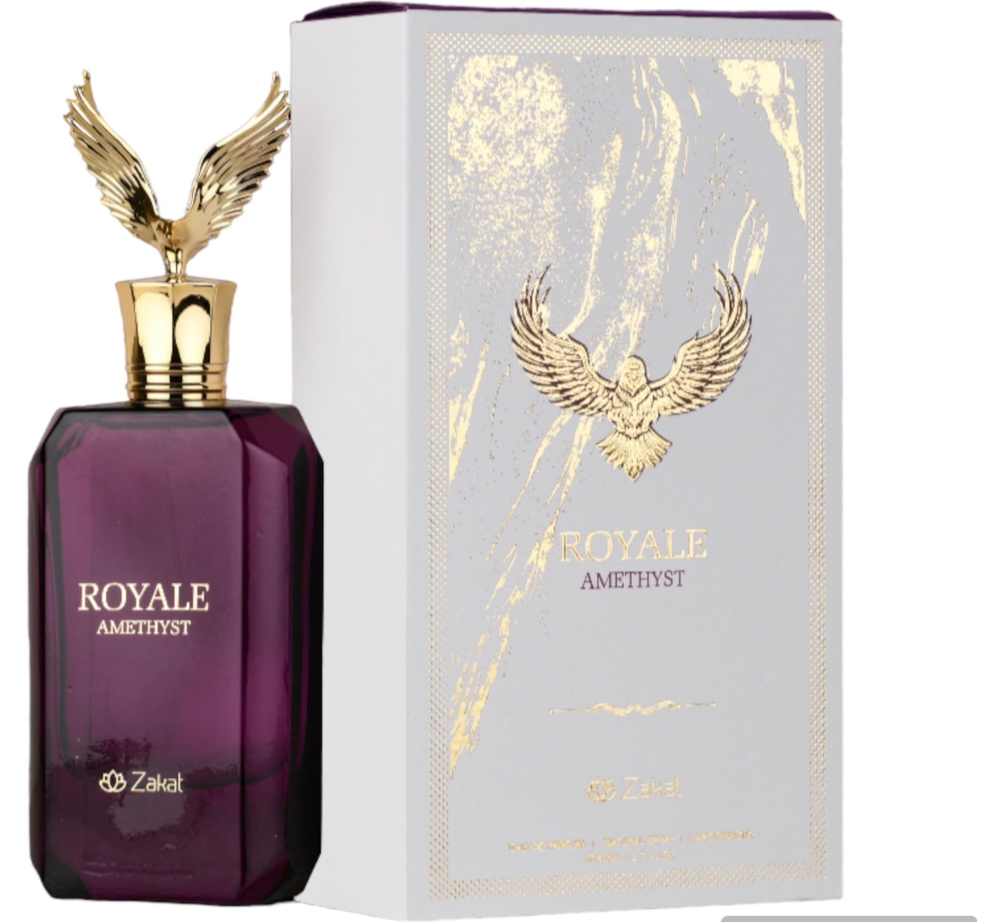 Zakat Royale Améthyste Eau de Parfum Spray 2.7 Fl Oz (80 ml)