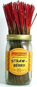 Wildberry Incense Sticks, 100 Sticks - Strawberry