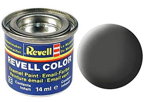 Revell Enamels 14ml Paint Tinlet, Bronze Green Matte RAL