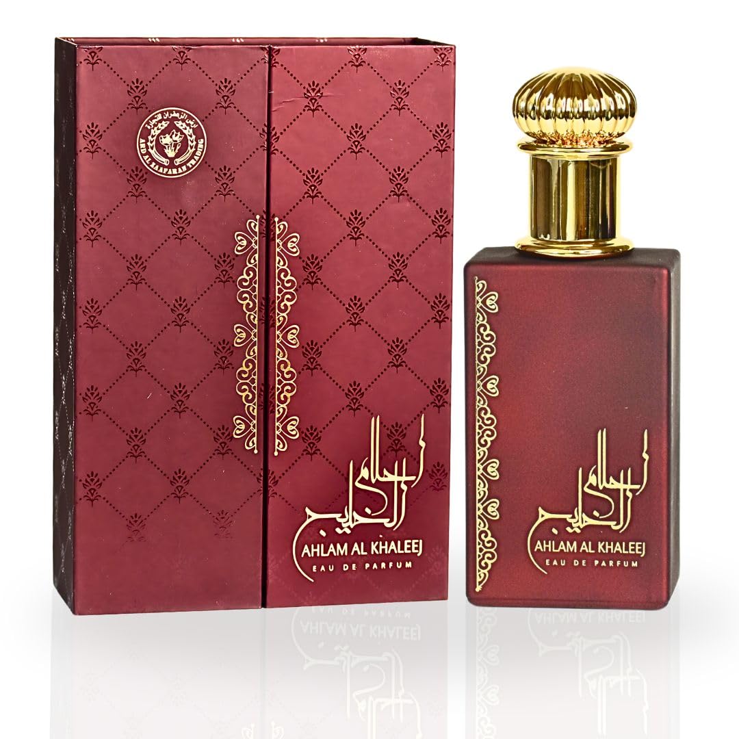 Ard Al Zaafaran Ahlam Al Khaleej Eau de Parfum Spray for Unisex, 2.7 Fl Oz (80 ml)