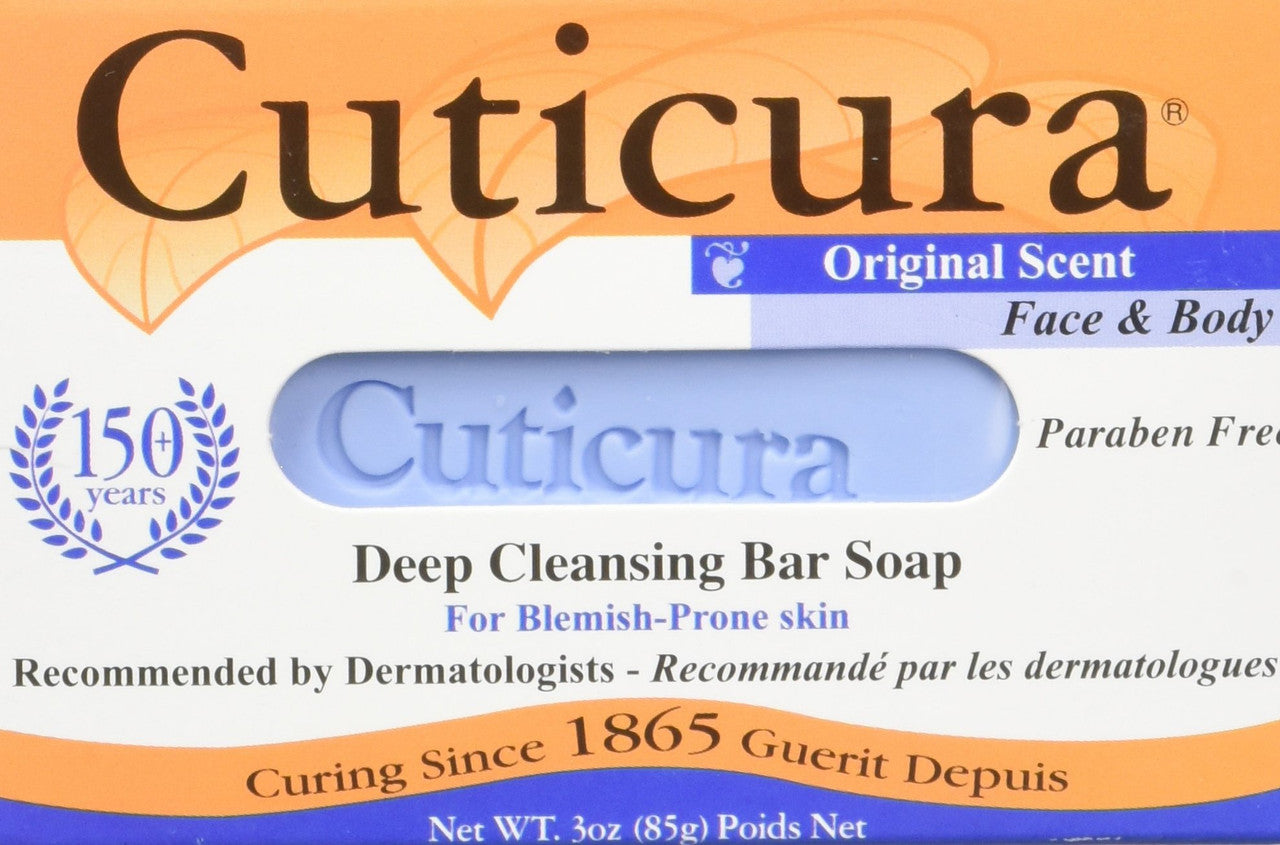 Cuticura Soap Original Scent 3 Ounce Bar