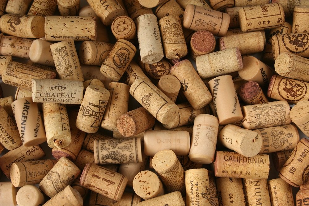 Premium Recycled Corks, Natural Wine Corks From Around the World 100 Count