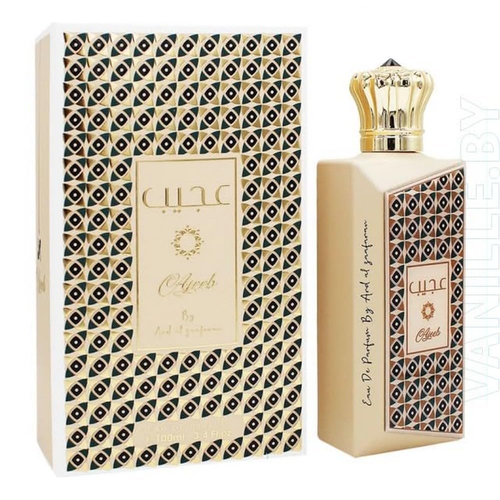 Ard Al Zaafaran Ajeeb Eau de Parfum Spray pour Unisexe, 3.4 Fl Oz (100 ml)