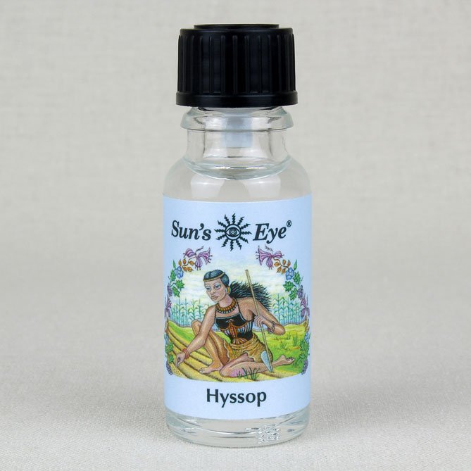 Hyssop - Sun's Eye Mystic Blends Oils - 1/2 Ounce Bottle