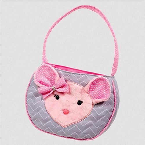 Douglas Cuddle Toys Madeline PINK/GRAY MOUSE BAG (1105)