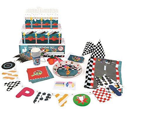 Janod Racing Birthday Party Set