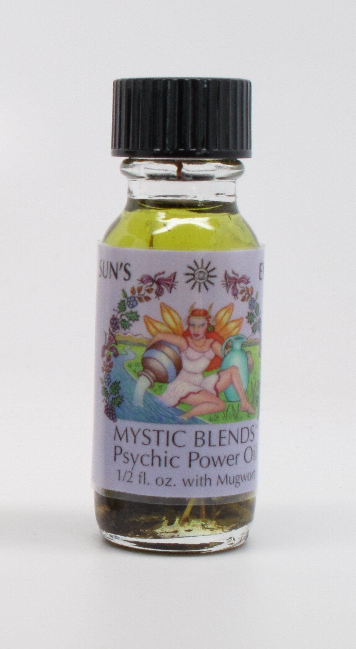 Aceites Mystic Blends de Psychic Power - Sun's Eye - Botella de 1/2 onza