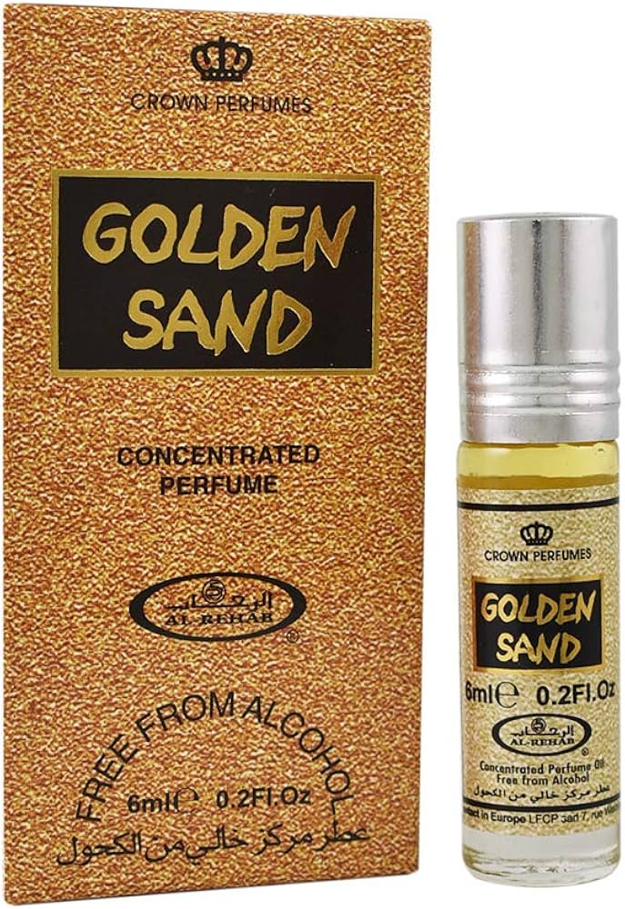 Al-Rehab Golden Sand Roll On Perfume Oil 6 mL