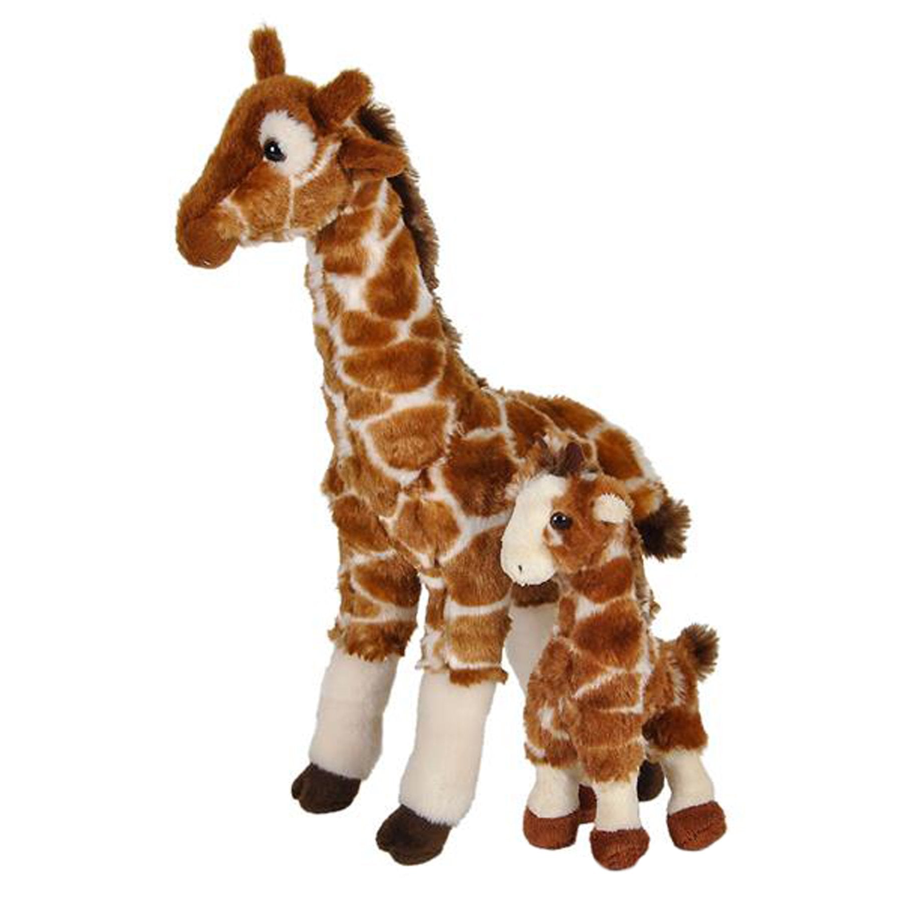 Girafe en peluche Rhode Island Novelty Birth of Life avec bébé 14,5" et 8"