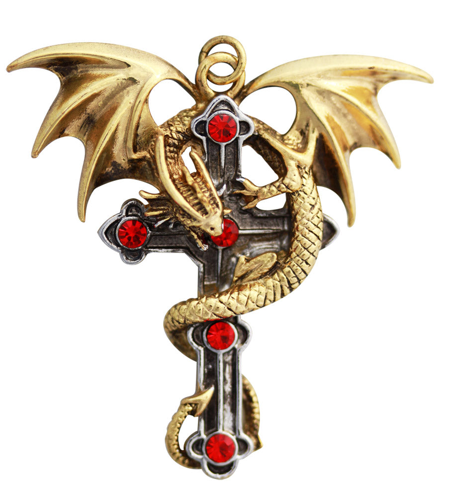 Eastgate Resource Crux Dragana for Confidence and Strong Protection by Anne Stokes Pendant