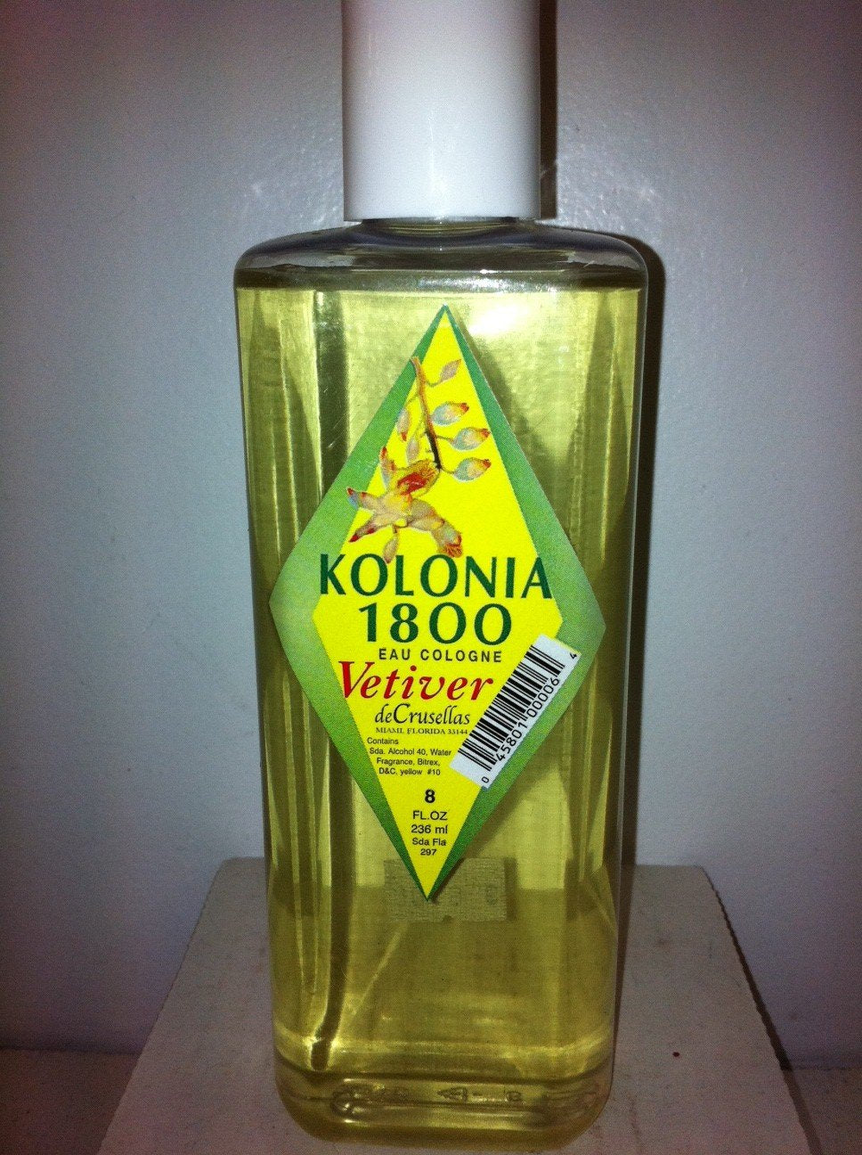 Crusellas Kolonia 1800 Vetiver Cologne 8 fl oz