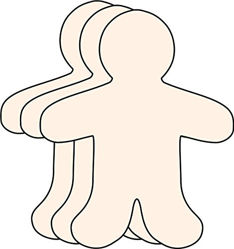 Small Single Color Creative Cut-Out - Person