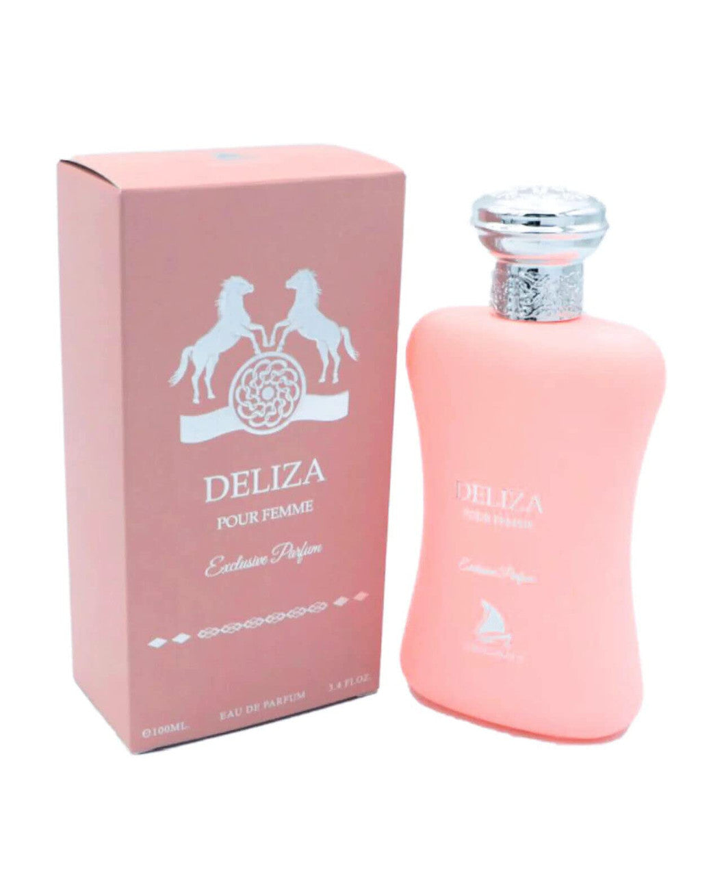 Zoghbi Deliza Pour Femme Ala Rose Eau de Parfum Spray, 3.4 Fl Oz (100 ml)