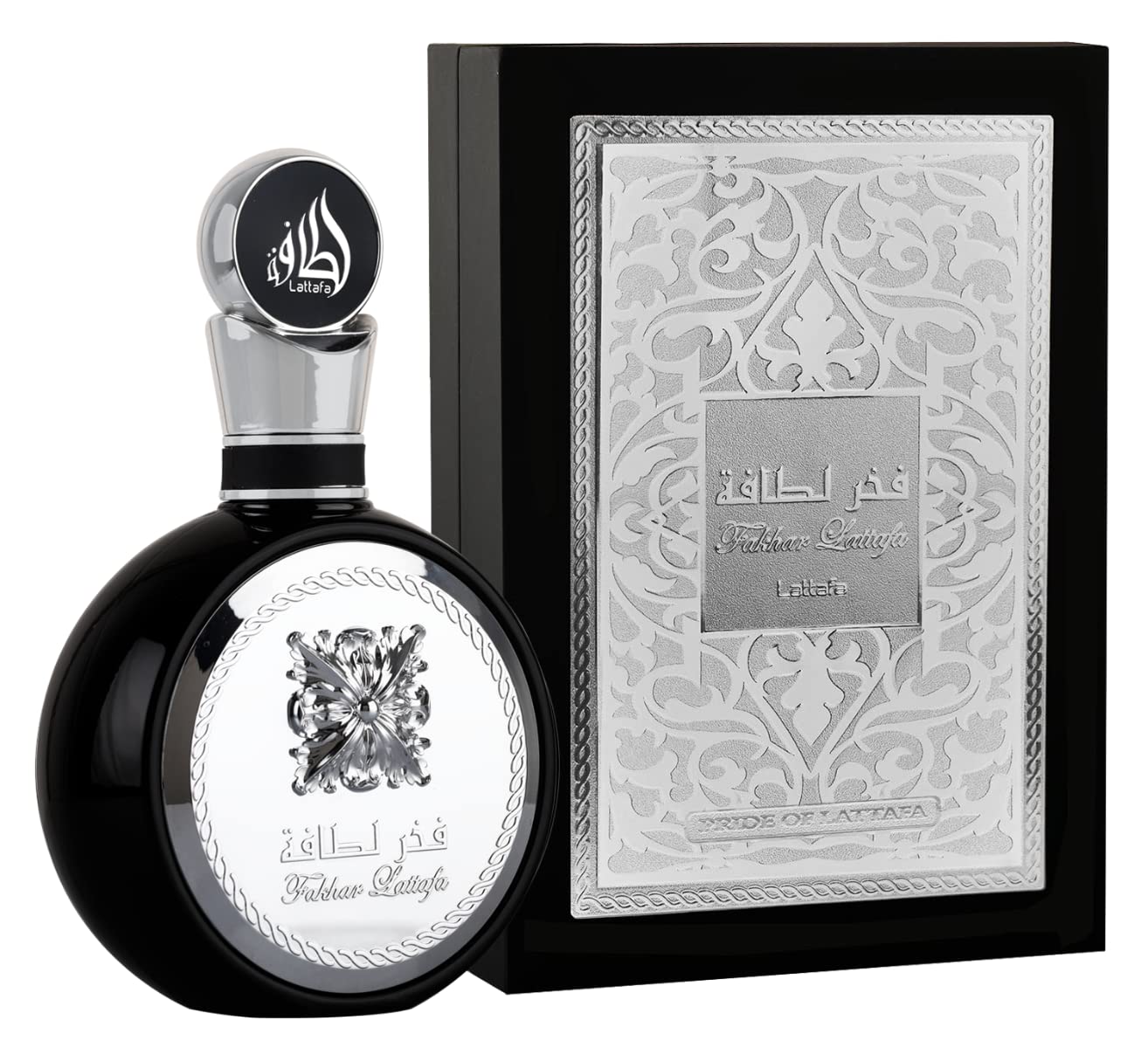 Lattafa Fakhar Eau de Parfum Spray, 3.4 Fl Ounces 100ml (Men)