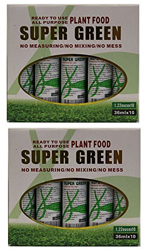 KL Design & Import - 20 Bottles of Super Green Green Lucky Bamboo Fertilizer Plant Food