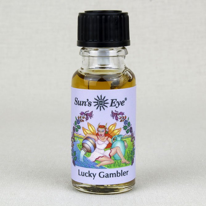 Lucky Gambler - Sun's Eye Mystic Blends Oils - 1/2 Ounce Bottle