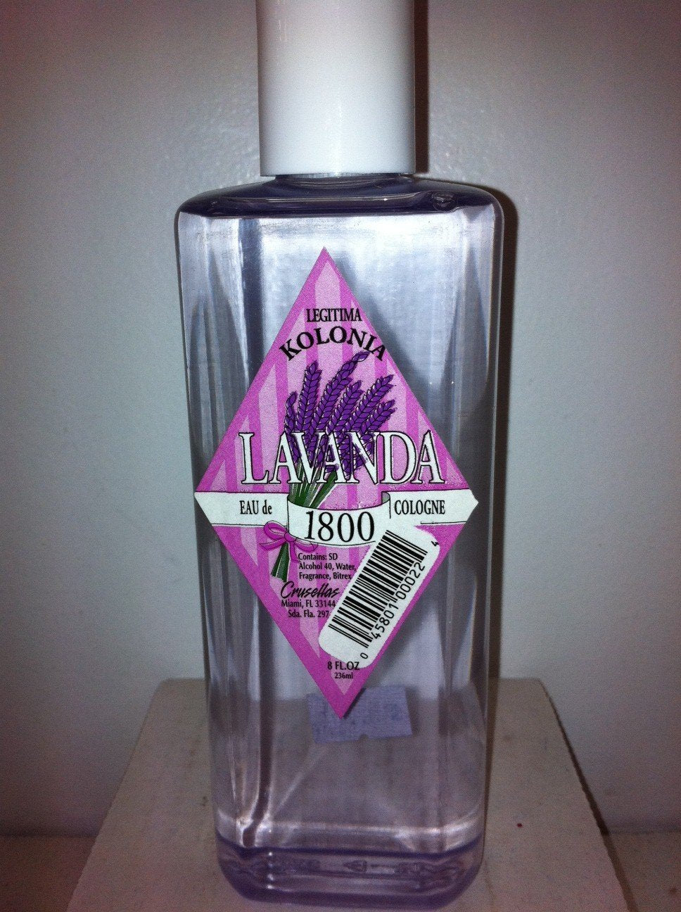 Crusellas Kolonia 1800 Lavanda Cologne 8 fl oz