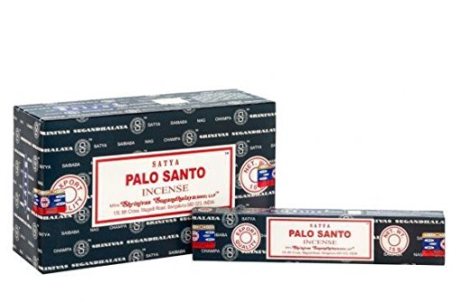 Satya Nag Champa Palo Santo incense sticks-12packs x 15grams (1)