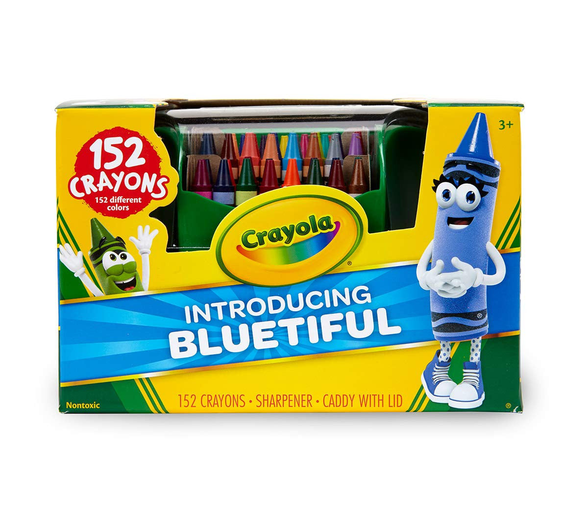 Coffret de crayons Crayola Ultimate, 152 pièces, outils de coloriage, cadeau pour enfants (l'emballage peut varier)