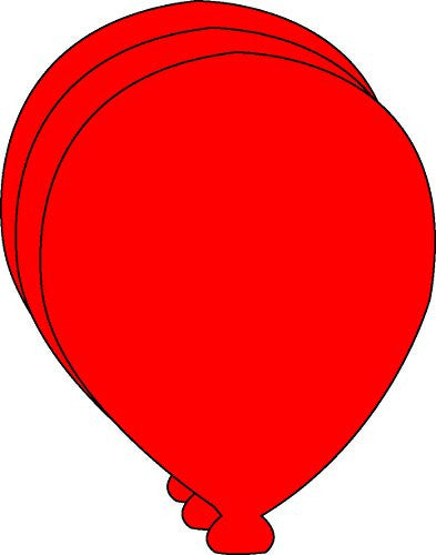 Balloon Small Single Color Creative Cut-Outs