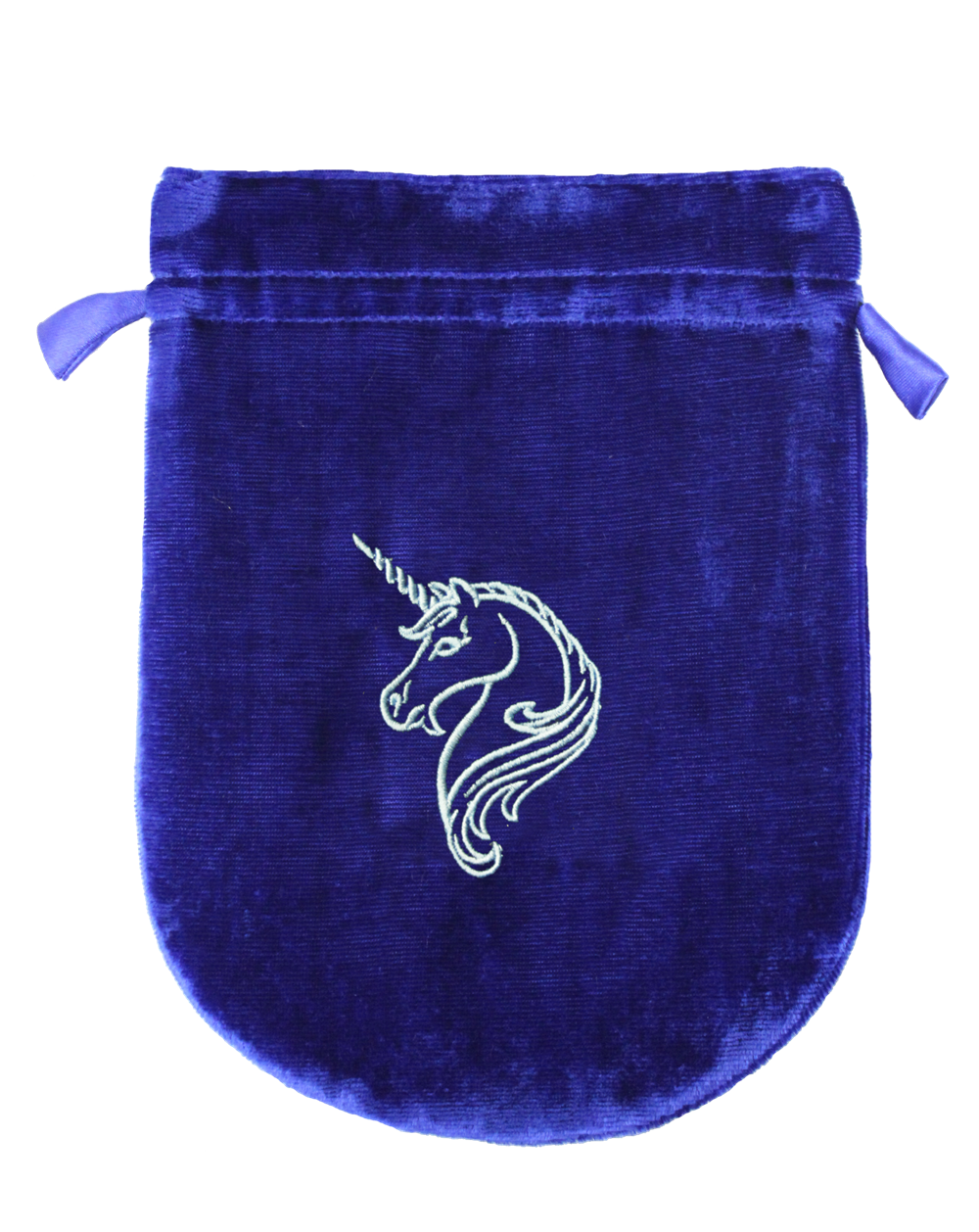 Eastgate Resource Blue Velvet Unicorn Tarot Bag