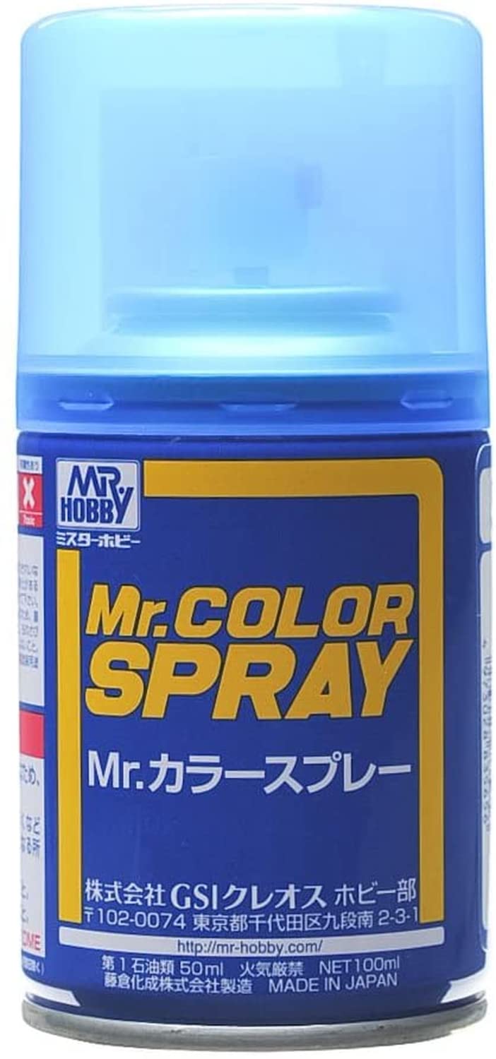 GSI Creos Mr. Color Spray Gloss 100ml, Clear Blue