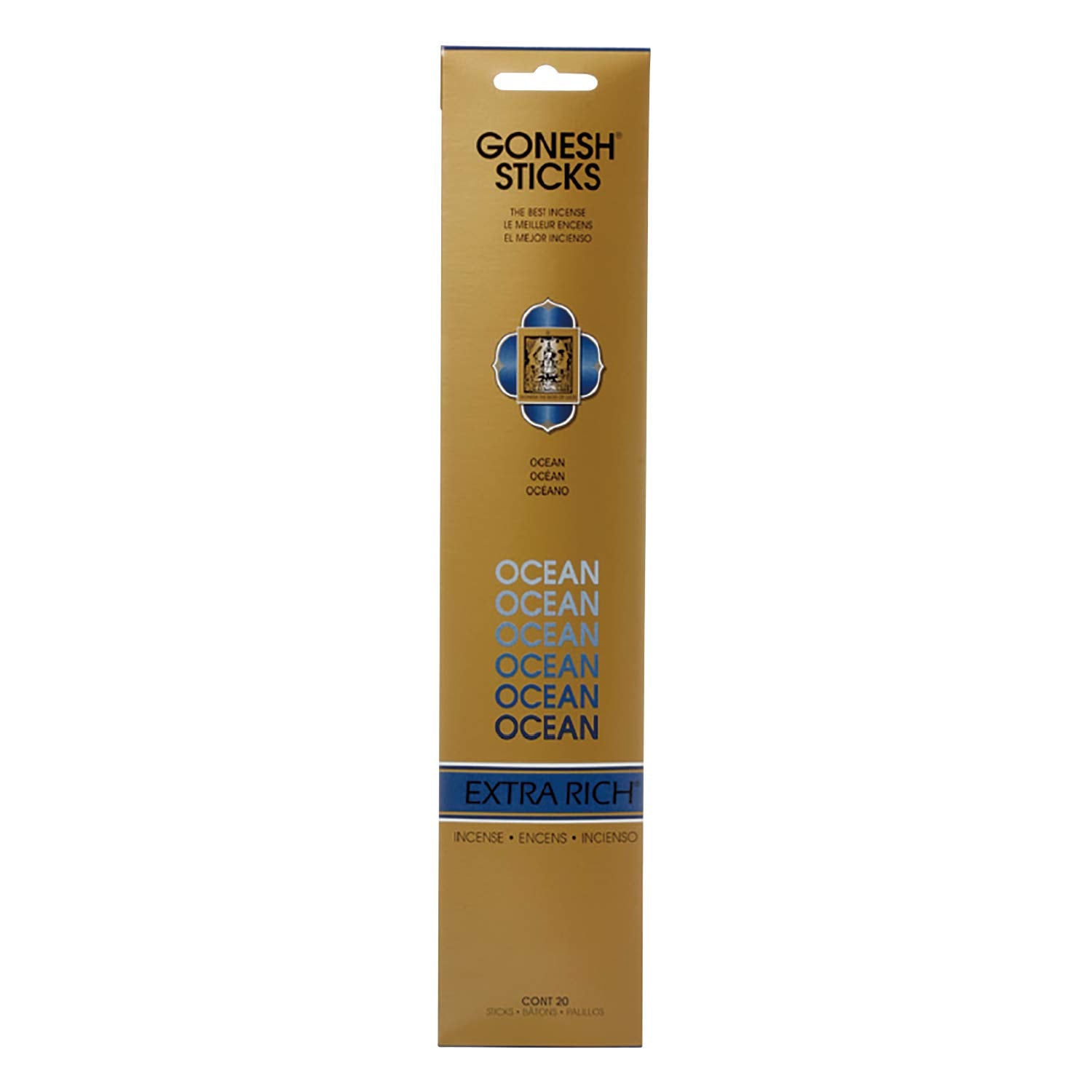 Gonesh Extra Rich Ocean Incense 20 Sticks