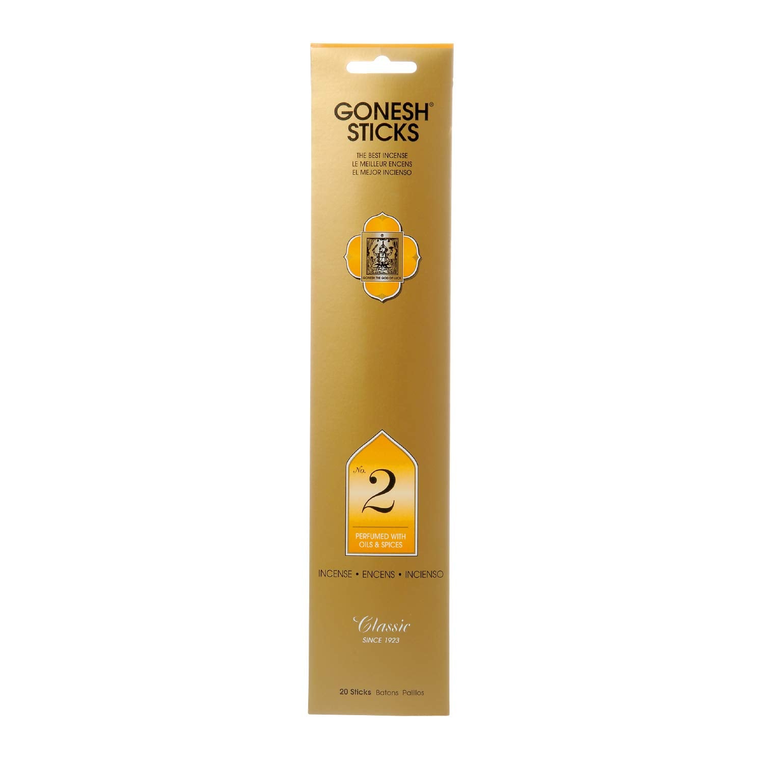 Gonesh Classic 2 Oils & Spice Incense 20 Sticks