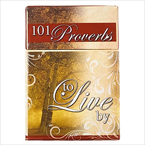 101 Proverbs to Live by Cards, A Box of Blessings (Boxes of Blessing)