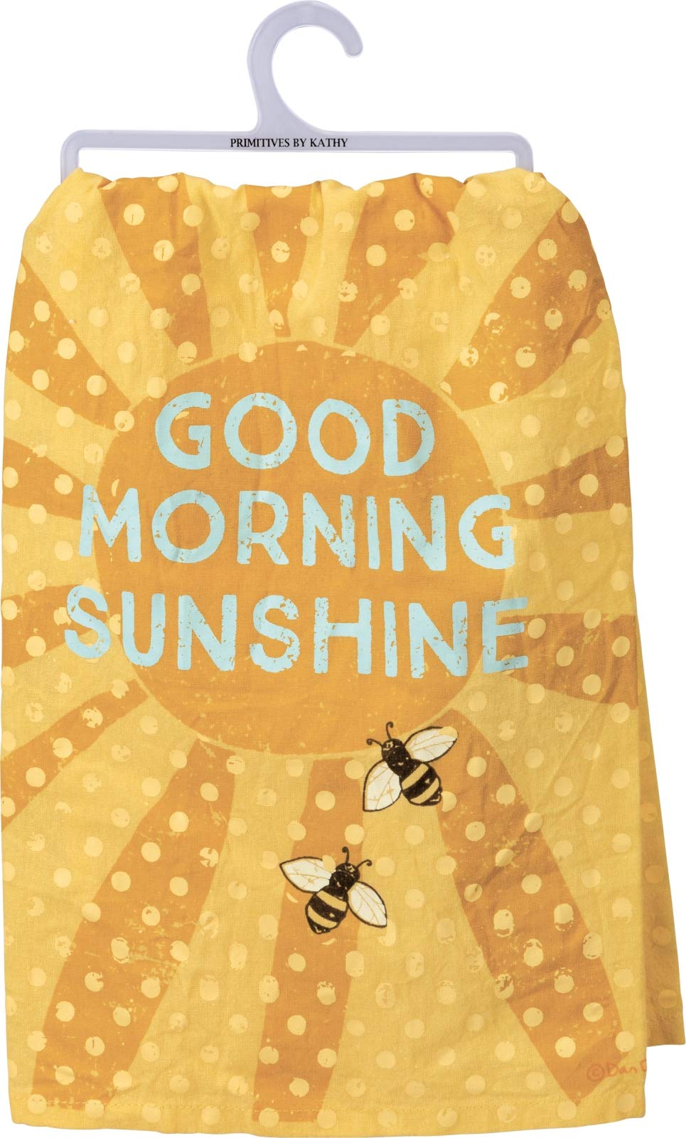 Primitives by Kathy Dish Towel Good Morning Sunshine