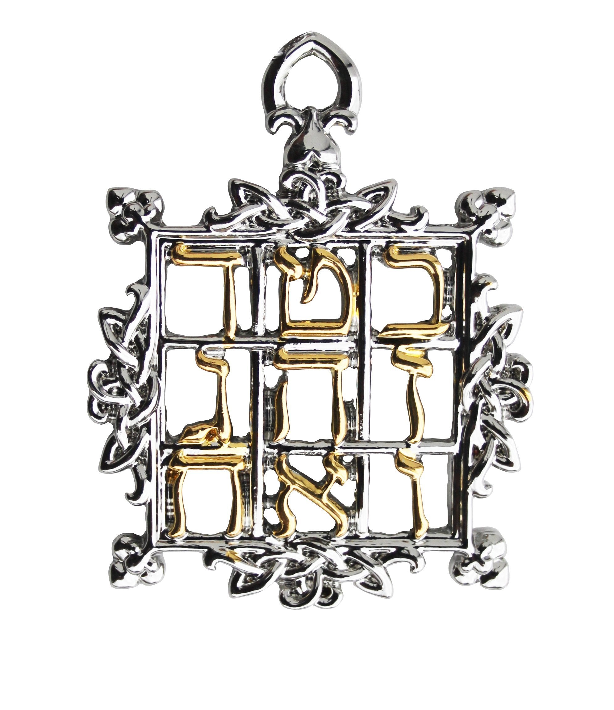 Eastgate Resource Magic Square of Saturn - Self Discipline Charm Pendant